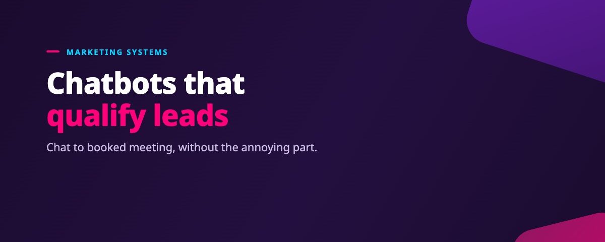 AI Chatbots for Lead Qualification: What Actually Works on a B2B Website