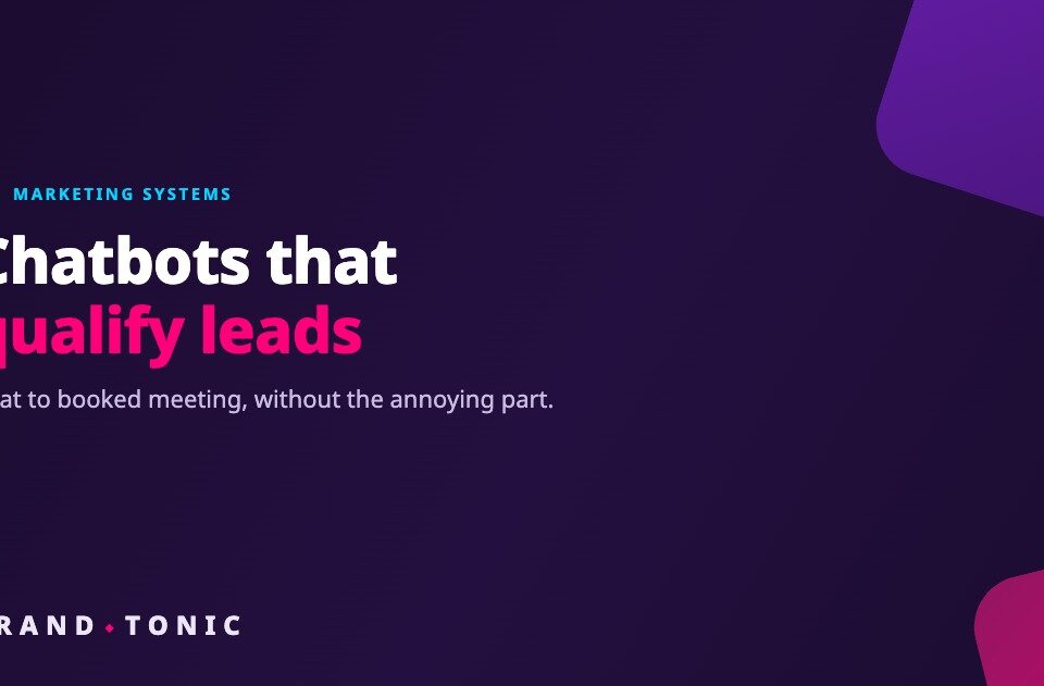 AI Chatbots for Lead Qualification: What Actually Works on a B2B Website